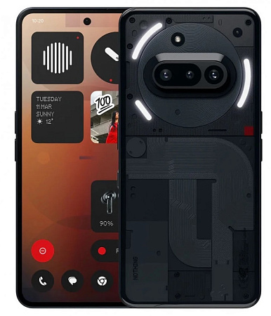 Смартфон Nothing Phone (3a) 8/128GB Black (Черный)