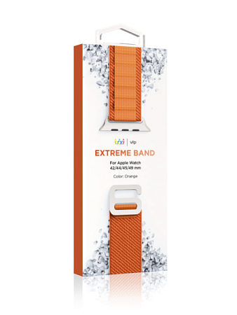 Ремешок VLP Extreme Band для Apple Watch 42/44/45/49mm Оранжевый