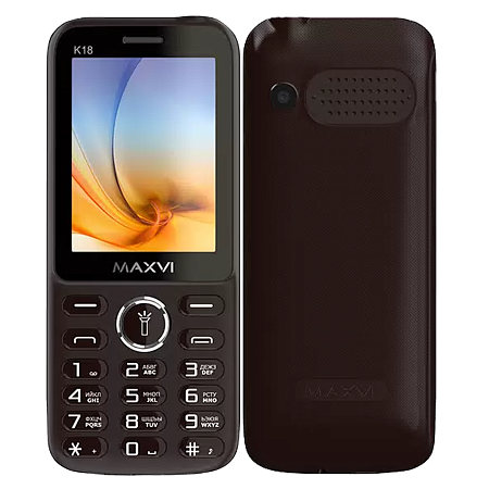 Телефон MAXVI K18 Brown (Коричневый)