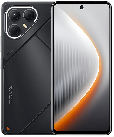 Смартфон Tecno Pova 7 5G 8/256GB Geek Black (Черный)