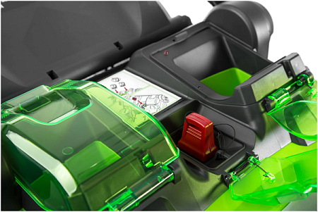 Газонокосилка аккумуляторная Greenworks G40LM49DB 40В (2500207) (Без акб/зу)