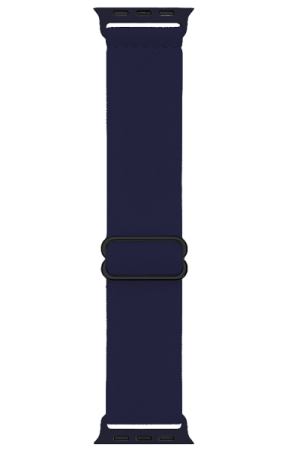 Ремешок Hoco для Apple Watch 42/44/45/49mm Fashion Series Elastic Nylon Deep Blue