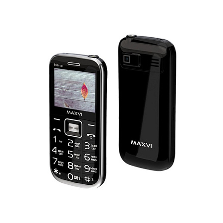 Телефон MAXVI B6ds up Black (Черный)