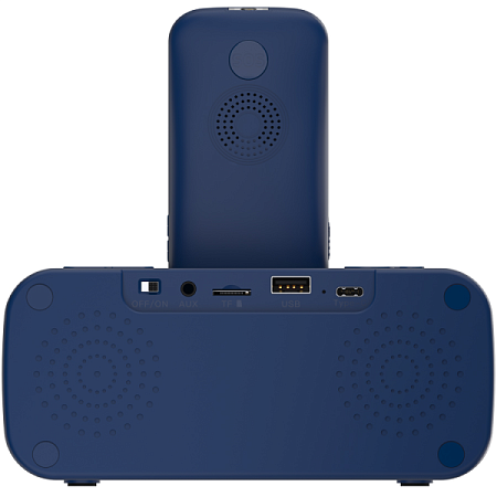 Телефон MAXVI RT-03 с док-станцией Blue (Синий)