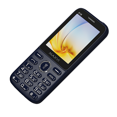 Телефон MAXVI K18 Blue (Синий)