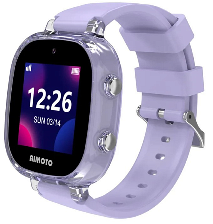 Детские умные Aimoto Crystal 4G Лиловый