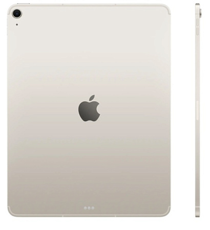 Планшет Apple iPad Air 13 M3 (2025) 256GB Wi-Fi Starlight (Сияющая Звезда) (MCNQ4)