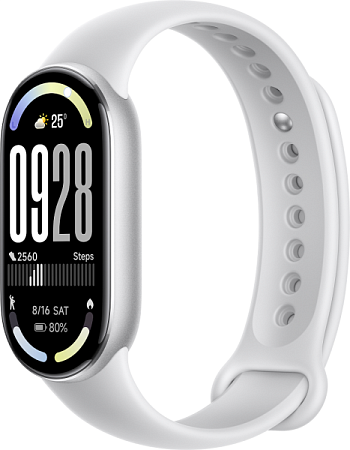 Браслет Xiaomi Smart Band 10 Glacier Silver (BHR07PSGL) RU