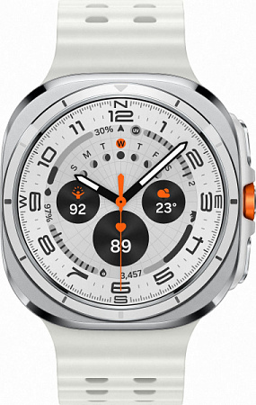 Умные часы Samsung Galaxy Watch Ultra 2025 LTE 47мм Titanium White (Титановый Белый)