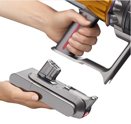 Беспроводной пылесос Dyson V15s Detect Submarine (SV47) Yellow/Nickel (Желтый/Никель) Беспроводной пылесос Dyson V15s Detect Submarine (SV47) Yellow/Nickel (Желтый/Никель)