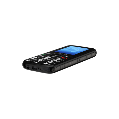 Телефон MAXVI RT-04 с док-станцией Black (Черный)