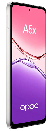 Смартфон OPPO A5x 4/128GB Laser White (Перламутровый) (RU)