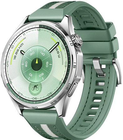 Умные часы Huawei Watch GT 6 46mm Green Woven Strap (Зеленый)