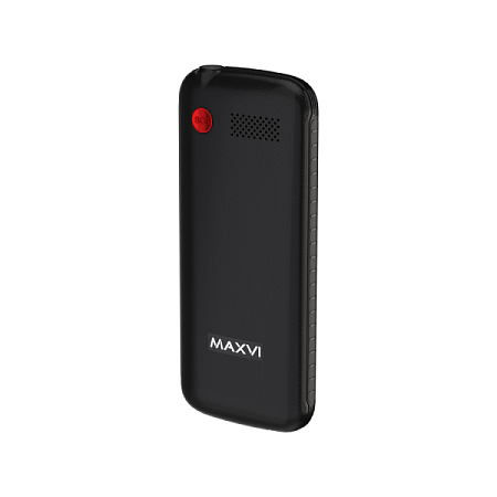 Телефон MAXVI RT-04 с док-станцией Black (Черный)
