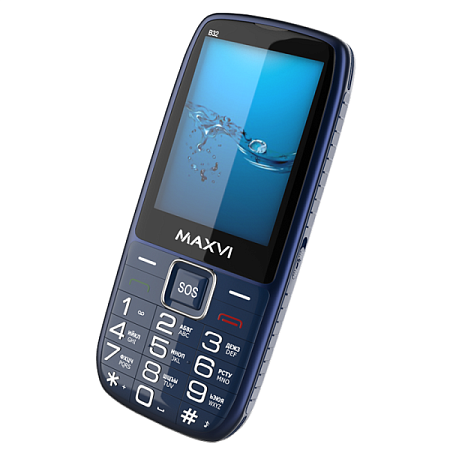 Телефон MAXVI B32 Blue (Синий)