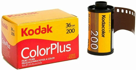 Фотопленка KODAK ColorPlus 200 Color Negative Film 135/36 1Pack цветная