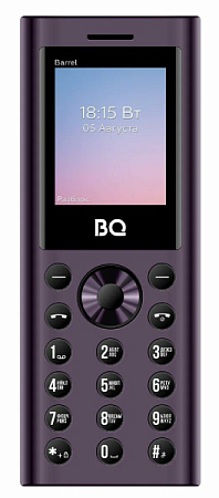 Телефон BQ 3598 Barrel XXL Purple Black (Фиолетовый-Черный) Телефон BQ 3598 Barrel XXL Purple Black (Фиолетовый-Черный)