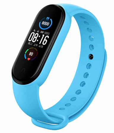 Сменный силиконовый ремешок для Xiaomi Mi Band 3/4 Royal Blue