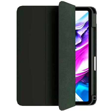 Чехол-книжка VLP Split Folio для планшета Apple iPad Air M2/M3 13" (2024/25) Темно-Зеленый