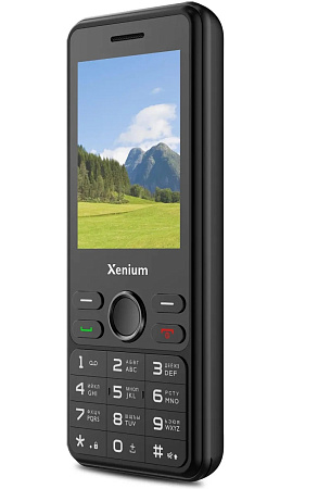 Телефон Xenium X280 Blaсk (Черный)