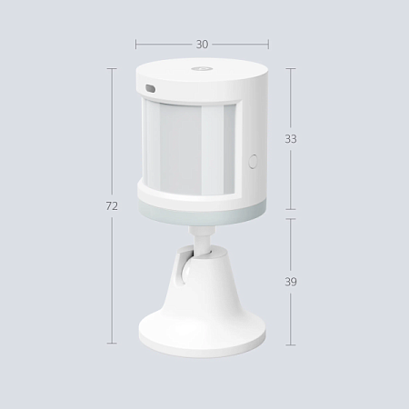 Датчик движения и освещения Яндекс с Zigbee (YNDX-00522) White (Белый)