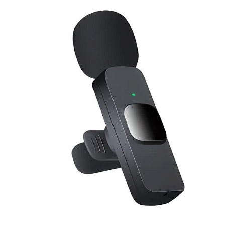 Микрофон-петличка беспроводной JBH Wireless Microphone K9 Lightning Черный