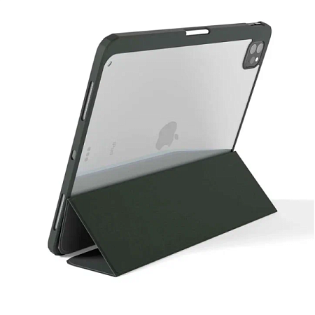 Чехол-книжка VLP Split Folio для планшета Apple iPad Pro M4/M5 13" (2024/25) Dark-green