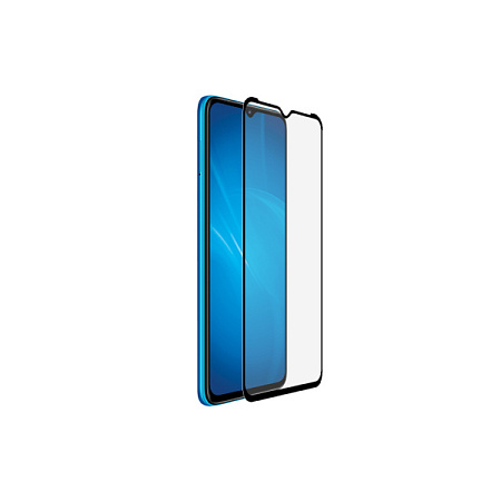 Защитное стекло DF для Infinix Smart 6/7/7 Plus Full Screen Black