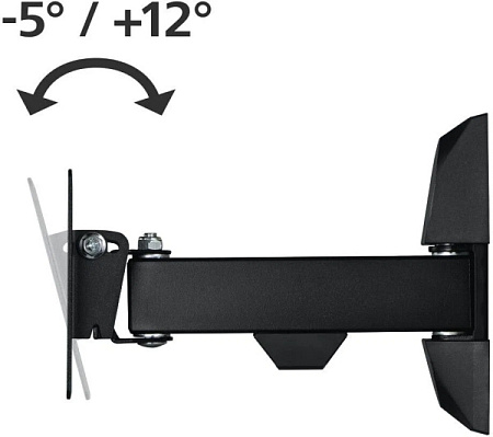 Кронштейн для телевизора Hama H-118113 (10-26") Черный Кронштейн для телевизора Hama H-118113 (10-26") Черный