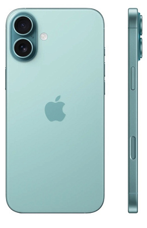 Смартфон Apple iPhone 16 128GB Teal (Бирюзовый) SIM+eSIM Смартфон Apple iPhone 16 128GB Teal (Бирюзовый) SIM+eSIM