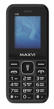 Телефон MAXVI C30 (Без З\У) Black (Черный)