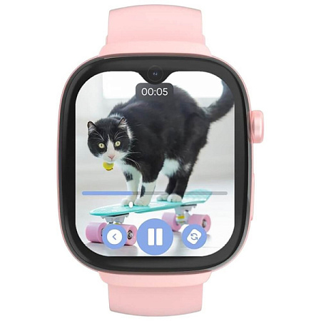 Детские смарт-часы ELARI KidGram Watch 4G Pink (Розовый)