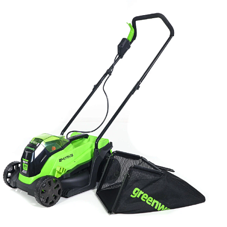 Газонокосилка аккумуляторная Greenworks GD24LM33 24В (2516107) (Без акб/зу)