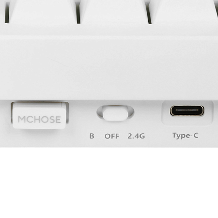 Беспроводная клавиатура MCHOSE GX87 Lite White (Белый) Беспроводная клавиатура MCHOSE GX87 Lite White (Белый)
