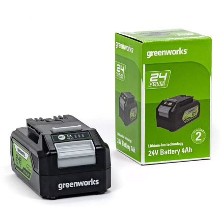 Аккумулятор Greenworks G24B4ll 24В 4Ач (2938407)