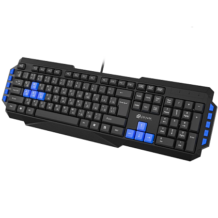 Проводная клавиатура OKLICK 750G Frost War Черная Проводная клавиатура OKLICK 750G Frost War Черная