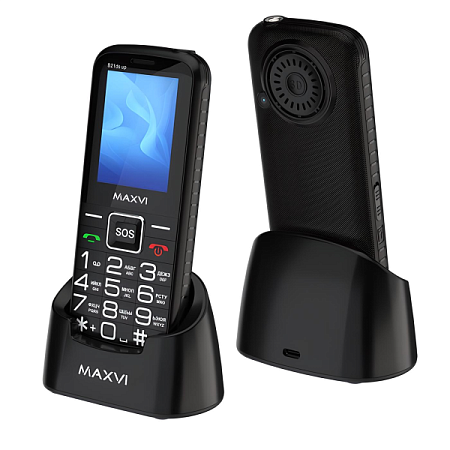 Телефон MAXVI B21ds up Black (Черный) Телефон MAXVI B21ds up Black (Черный)