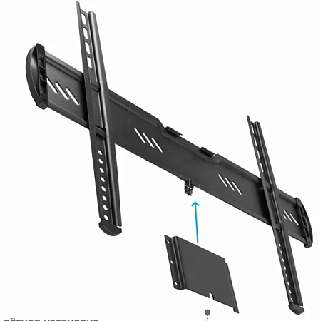 Кронштейн для телевизора Kromax Ultra Slim-100 (32-90") Черный