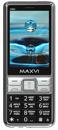 Телефон MAXVI X900i Black (Черный) Телефон MAXVI X900i Black (Черный)