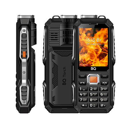 Телефон BQ 2835 Torch 4 Sim Black (Черный)