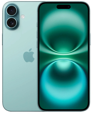 Смартфон Apple iPhone 16 128GB Teal (Бирюзовый) SIM+eSIM Смартфон Apple iPhone 16 128GB Teal (Бирюзовый) SIM+eSIM
