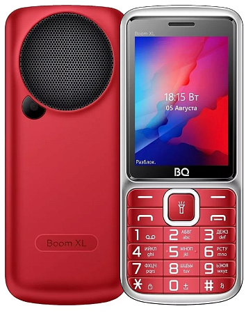 Телефон BQ 2810 Boom XL Red (Красный) Телефон BQ 2810 Boom XL Red (Красный)