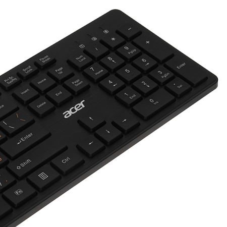 Проводная клавиатура Acer OKW122 Черный