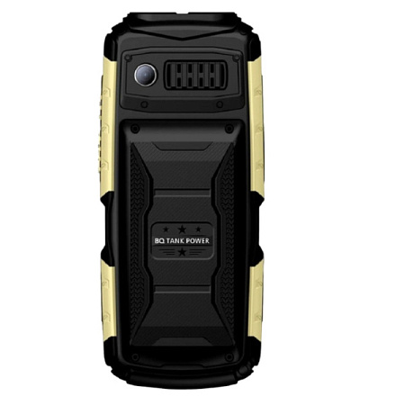 Телефон BQ 2430 Tank Power Black Gold (Черный-Золотой)