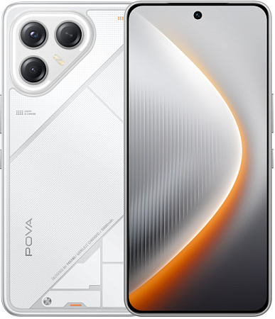 Смартфон Tecno Pova 7 Ultra 5G 12/256GB Geek White (Белый)
