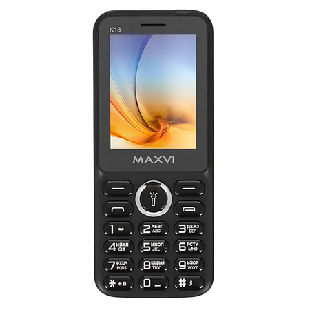 Телефон MAXVI K18 Black (Черный)