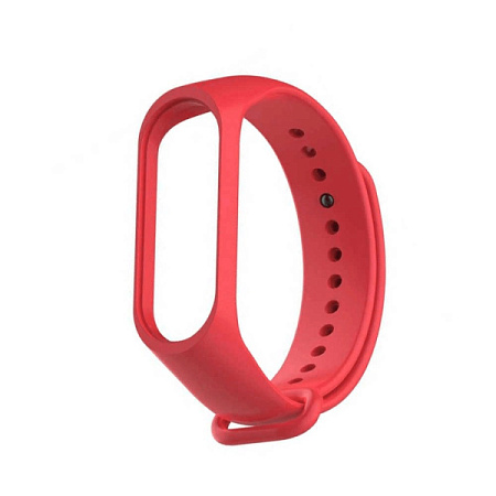 Силиконовый ремешок для Xiaomi Mi Band 5/6 Red