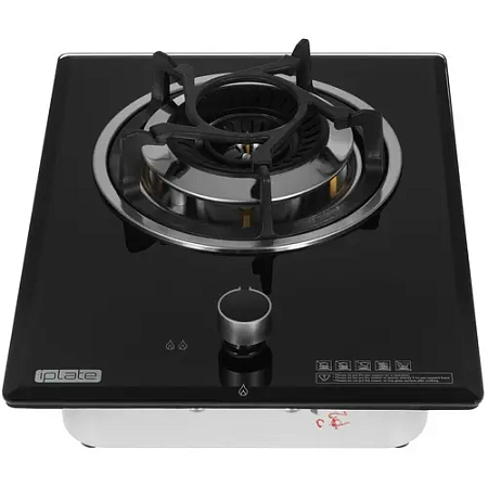 Газовая плита Iplate IGH-140c Черный