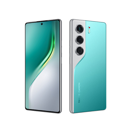 Смартфон Tecno Camon 40 8/256GB Emerald Lake Green (Зеленый)