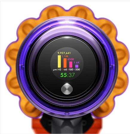 Беспроводной пылесос Dyson V15s Detect Submarine (SV47) Yellow/Nickel (Желтый/Никель) (EU)